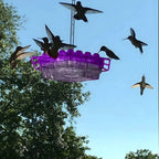 Hummingbird Feeder 30-Port Ant Moat Easy-Fill Top