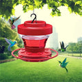 Hummingbird Feeder 8 Ports Bee-Proof & Ant Moat