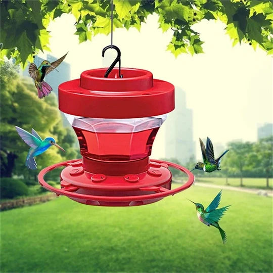 Hummingbird Feeder 8 Ports Bee-Proof & Ant Moat