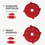 Hummingbird Feeder 8 Ports Bee-Proof & Ant Moat