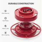 Hummingbird Feeder 8 Ports Bee-Proof & Ant Moat