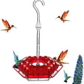 Hummingbird Feeder Ant-Proof Moat & Leak-Proof 30 Feeding Ports