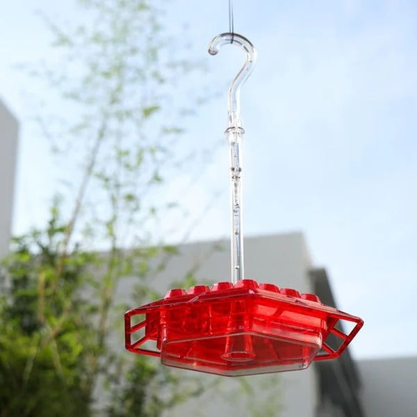 Hummingbird Feeder Integrated Ant Moat Leak-Proof 24 Oz