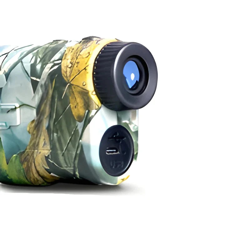 Hunting Range Finder 3,280 Ft 6.5X LCD Rechargeable