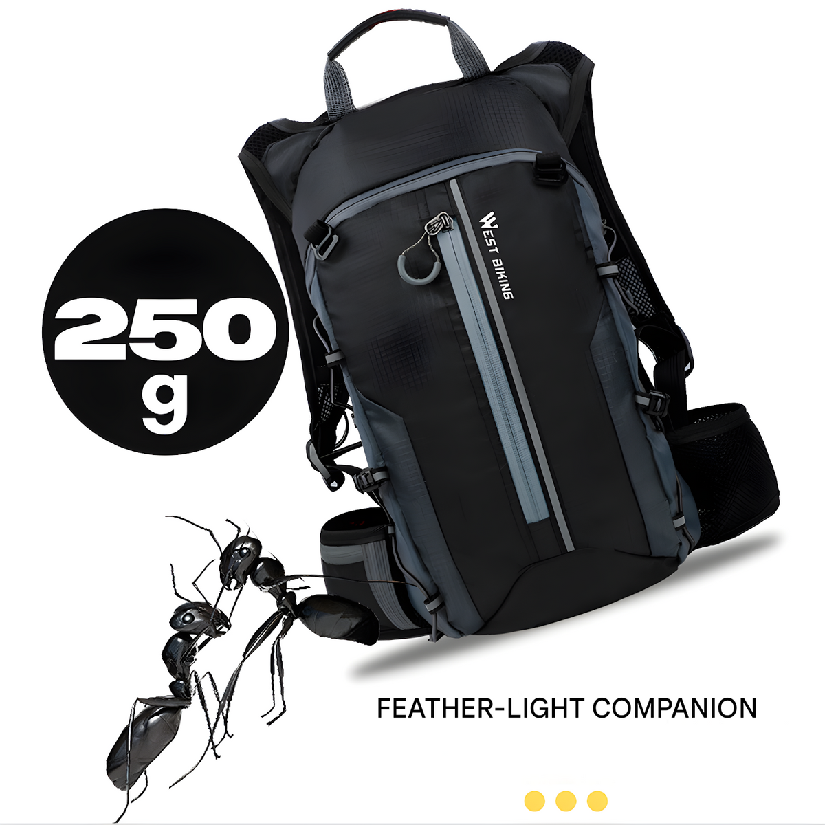Hydration Backpack 10L Ergonomic Breathable Waterproof