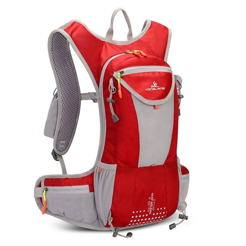 Hydration Backpack 2L Bladder Compatible Water-Repellent Nylon