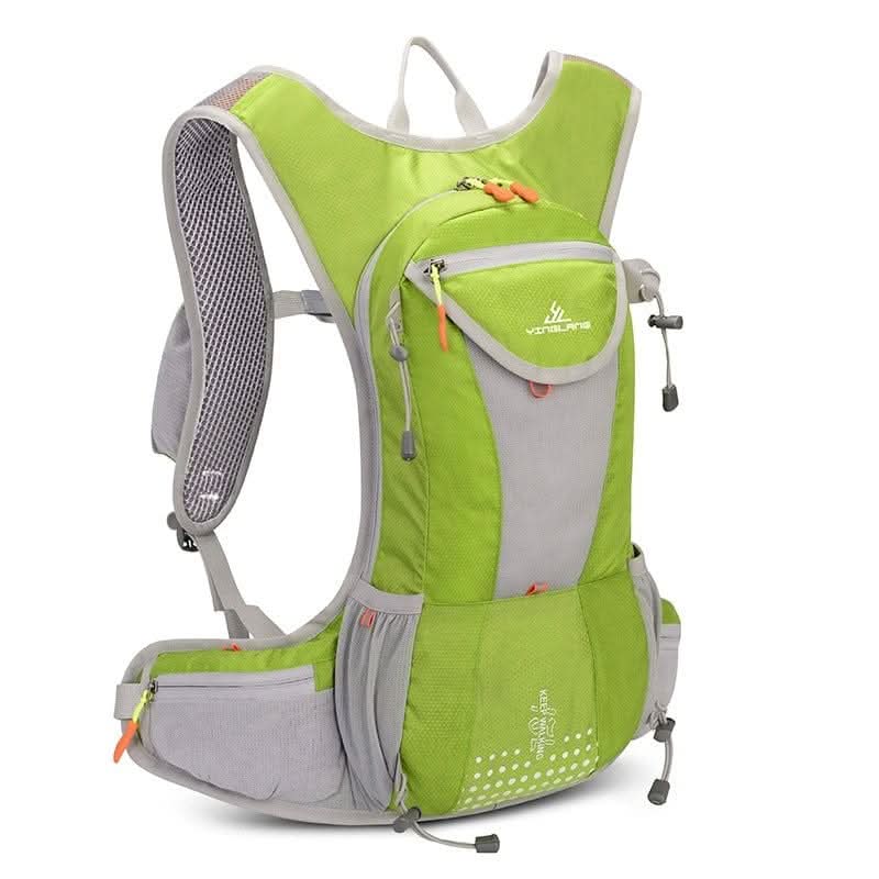 Hydration Backpack 2L Bladder Compatible Water-Repellent Nylon