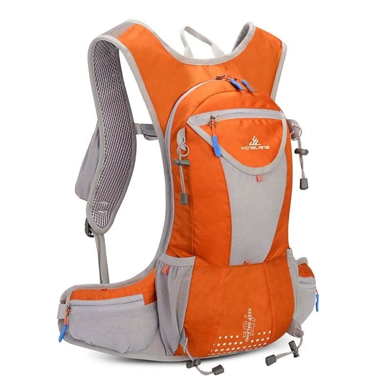 Hydration Backpack 2L Bladder Compatible Water-Repellent Nylon