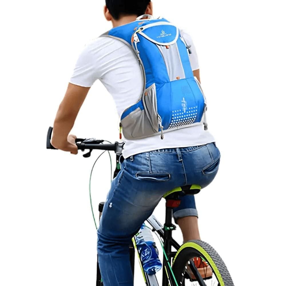 Hydration Backpack 2L Bladder Compatible Water-Repellent Nylon
