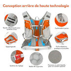 Hydration Backpack 2L Bladder Compatible Water-Repellent Nylon