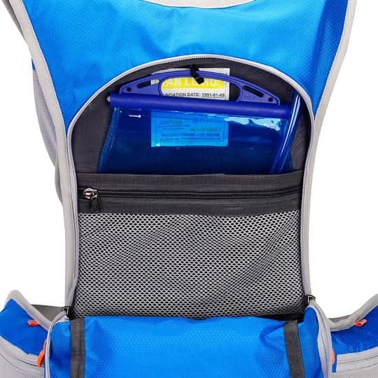 Hydration Backpack 2L Bladder Compatible Water-Repellent Nylon