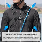 Hydration Backpack Ultralight 10L Integrated Bladder Ergonomic Fit
