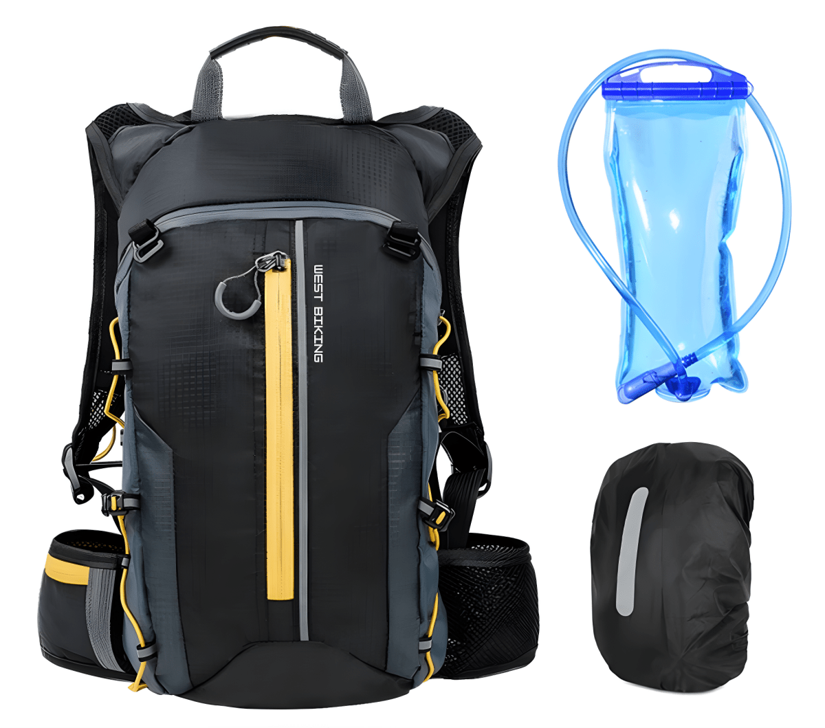 Hydration Pack 10L Waterproof Nylon Reflective