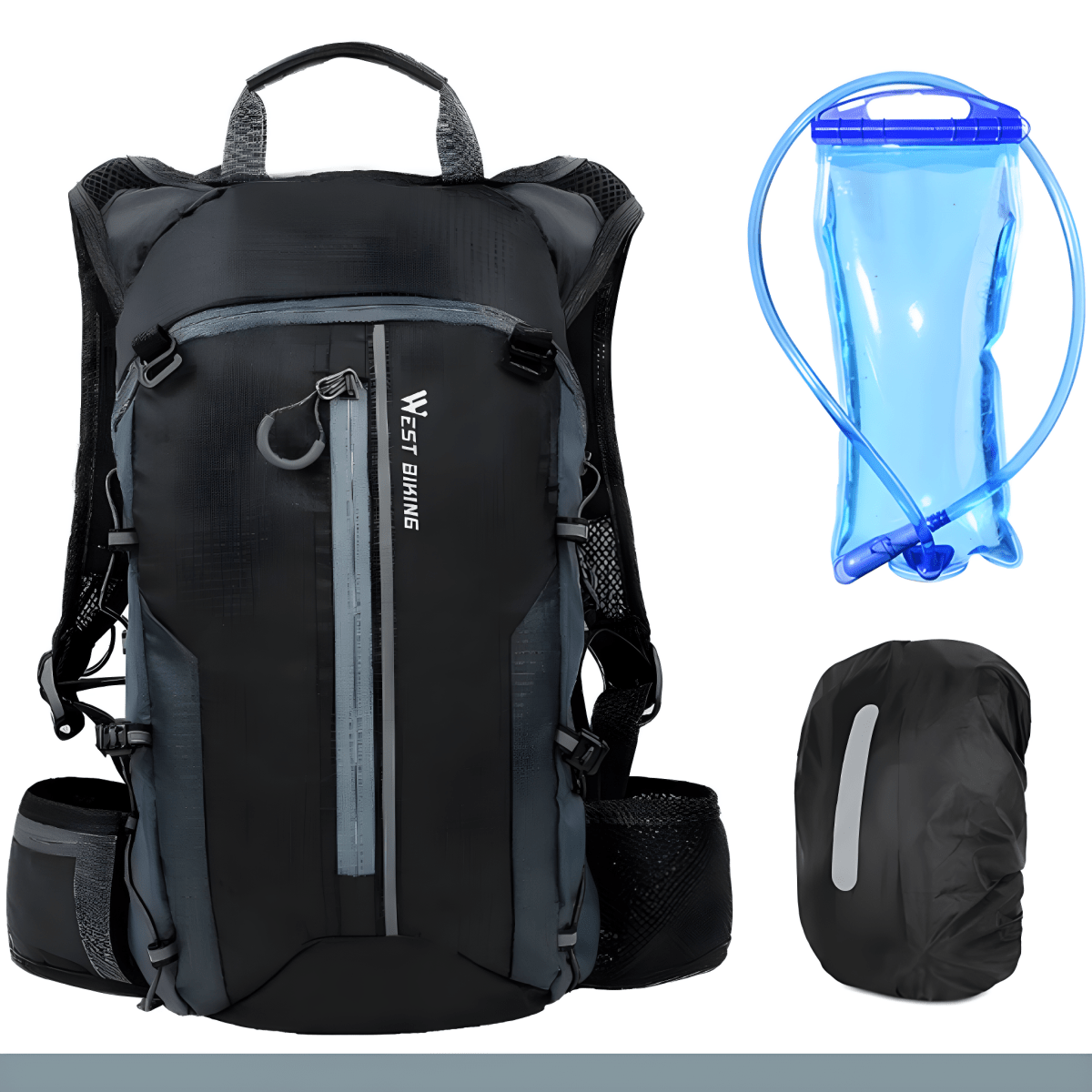 Hydration Pack 10L Waterproof Nylon Reflective