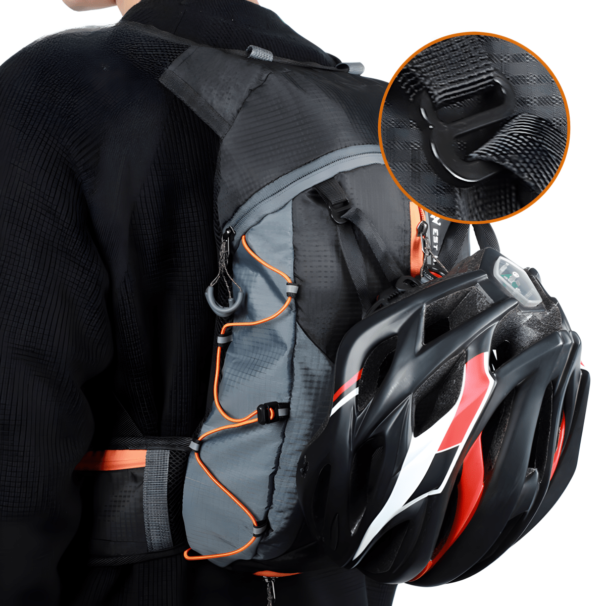 Hydration Pack 10L Waterproof Nylon Reflective