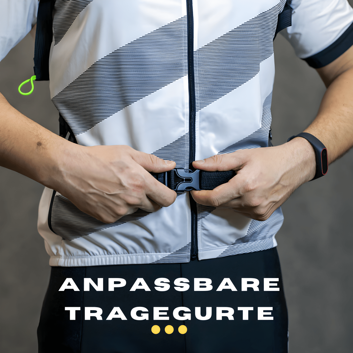Hydration Pack 10L Waterproof Nylon Reflective