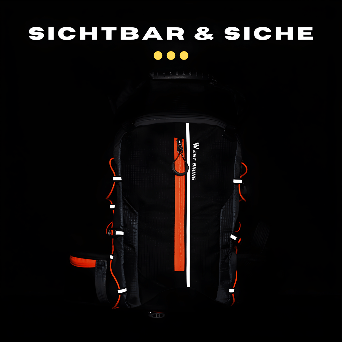 Hydration Pack 10L Waterproof Nylon Reflective