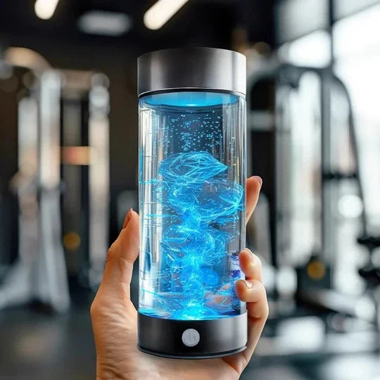 Hydrogen Water Bottle Built-In Electrolysis USB Rechargeable