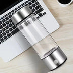 Hydrogen Water Bottle USB Rechargeable Stainless Steel 420ml
