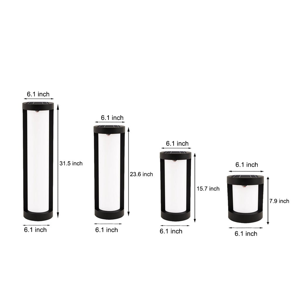 IP54 Waterproof Solar & Hardwired Bollard Light