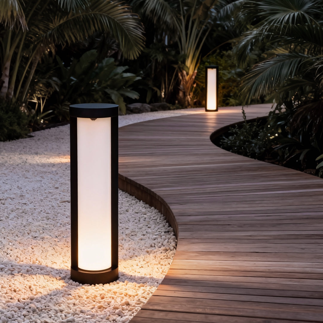 IP54 Waterproof Solar & Hardwired Bollard Light