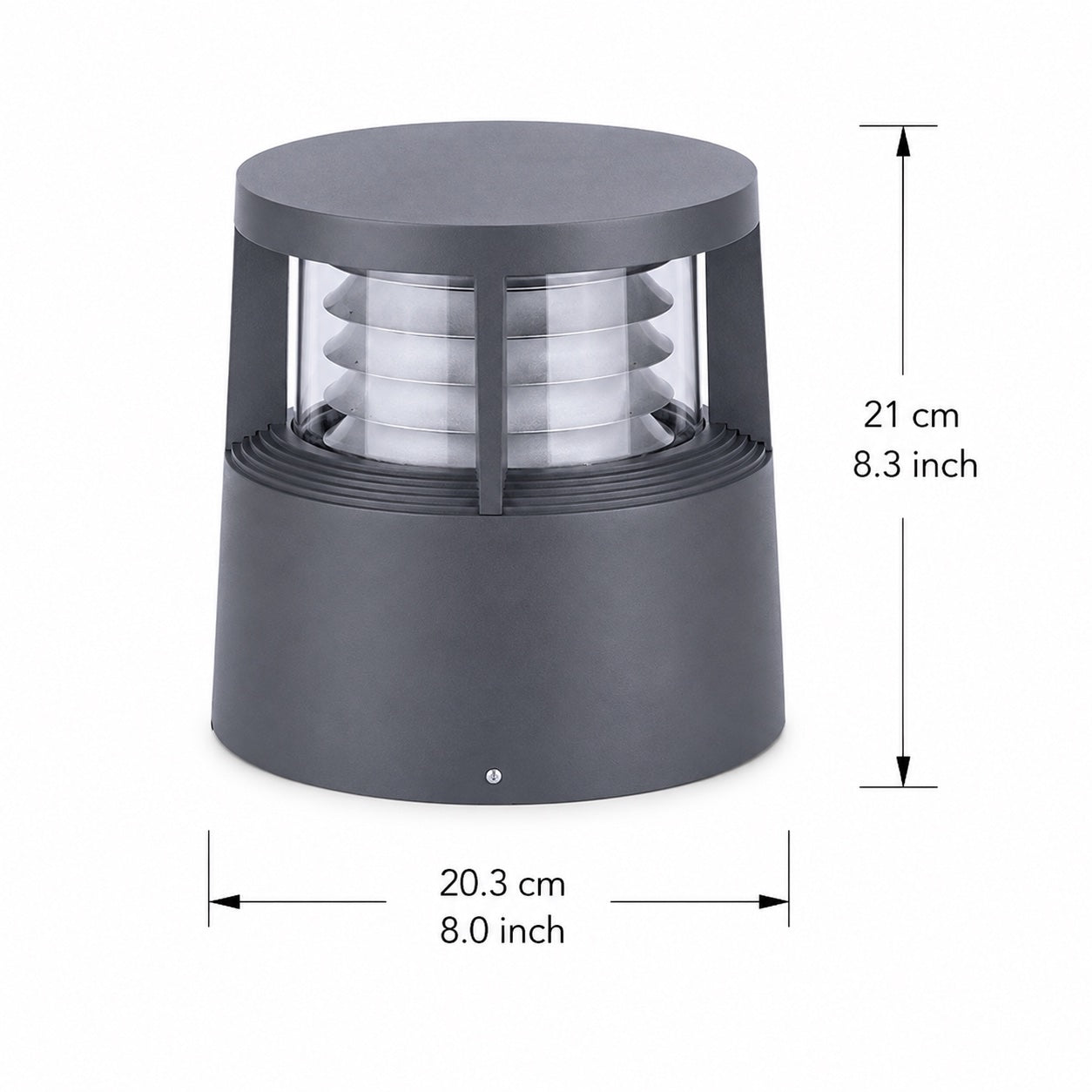 IP65 Die-Cast Aluminum LED Bollard Light