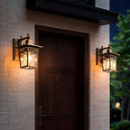 IP65 Waterproof Aluminum & Glass Wall Sconce