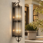 IP65 Waterproof LED Copper & Glass Outdoor Wall Light