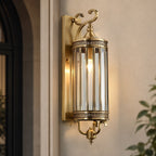 IP65 Waterproof LED Copper & Glass Outdoor Wall Light