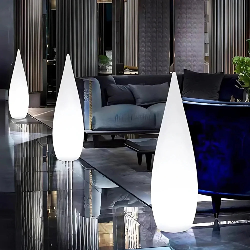 IP65 Waterproof Solar & USB Remote-Dimmable Outdoor Floor Light