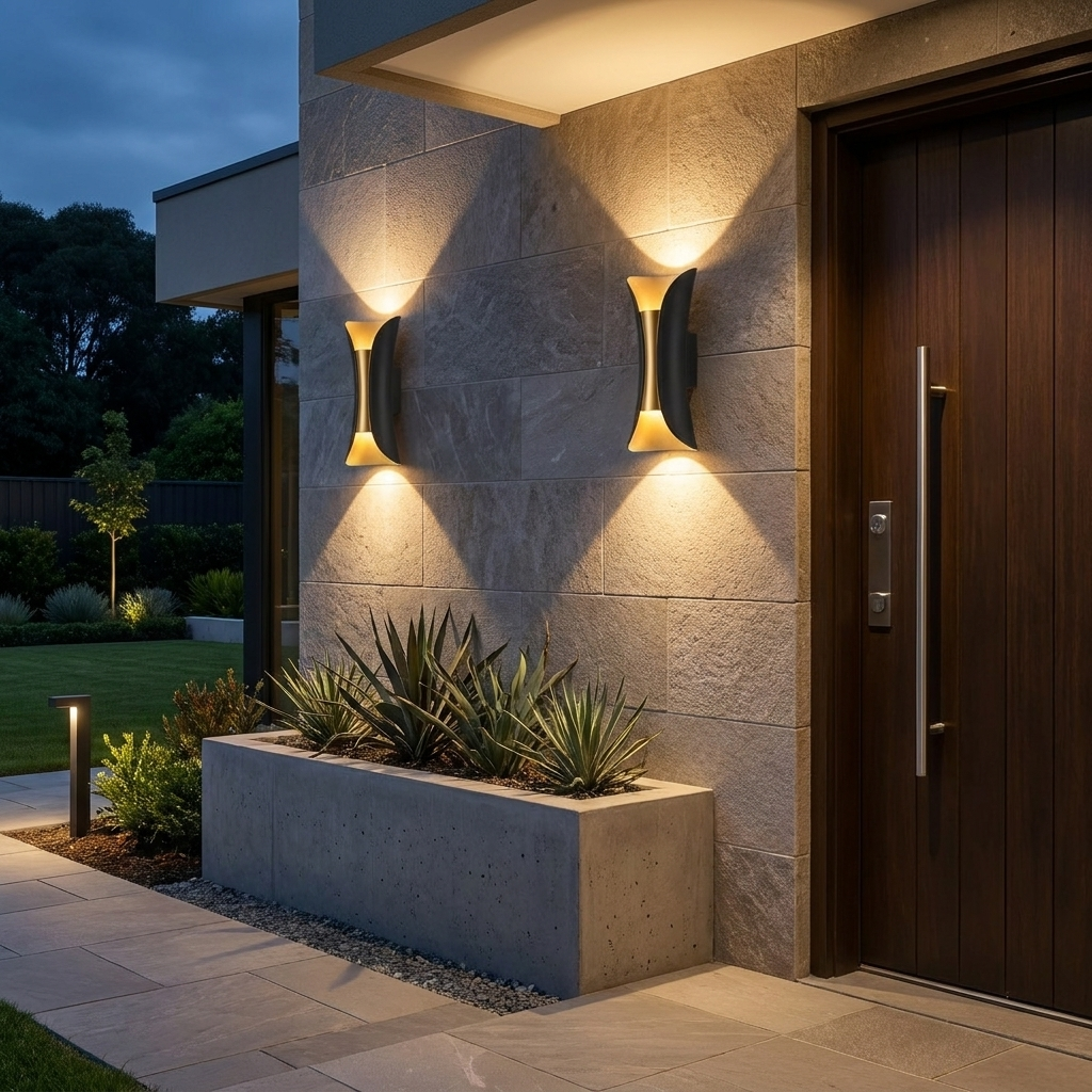 IP65 Waterproof Up-Down Integrated LED Wall Light