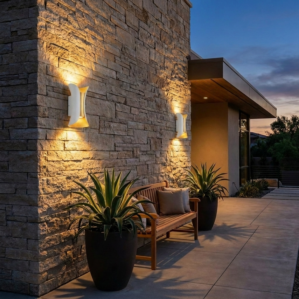IP65 Waterproof Up-Down Integrated LED Wall Light