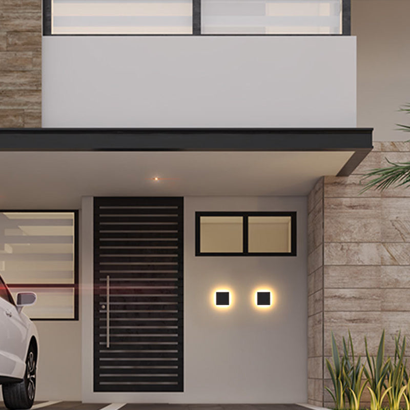 IP65 Weather-Resistant Stainless Steel LED Wall Sconce