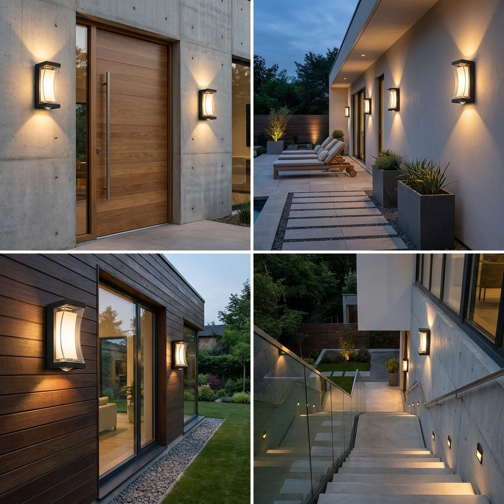IP65 Weatherproof Dual-Sided LED Wall Light