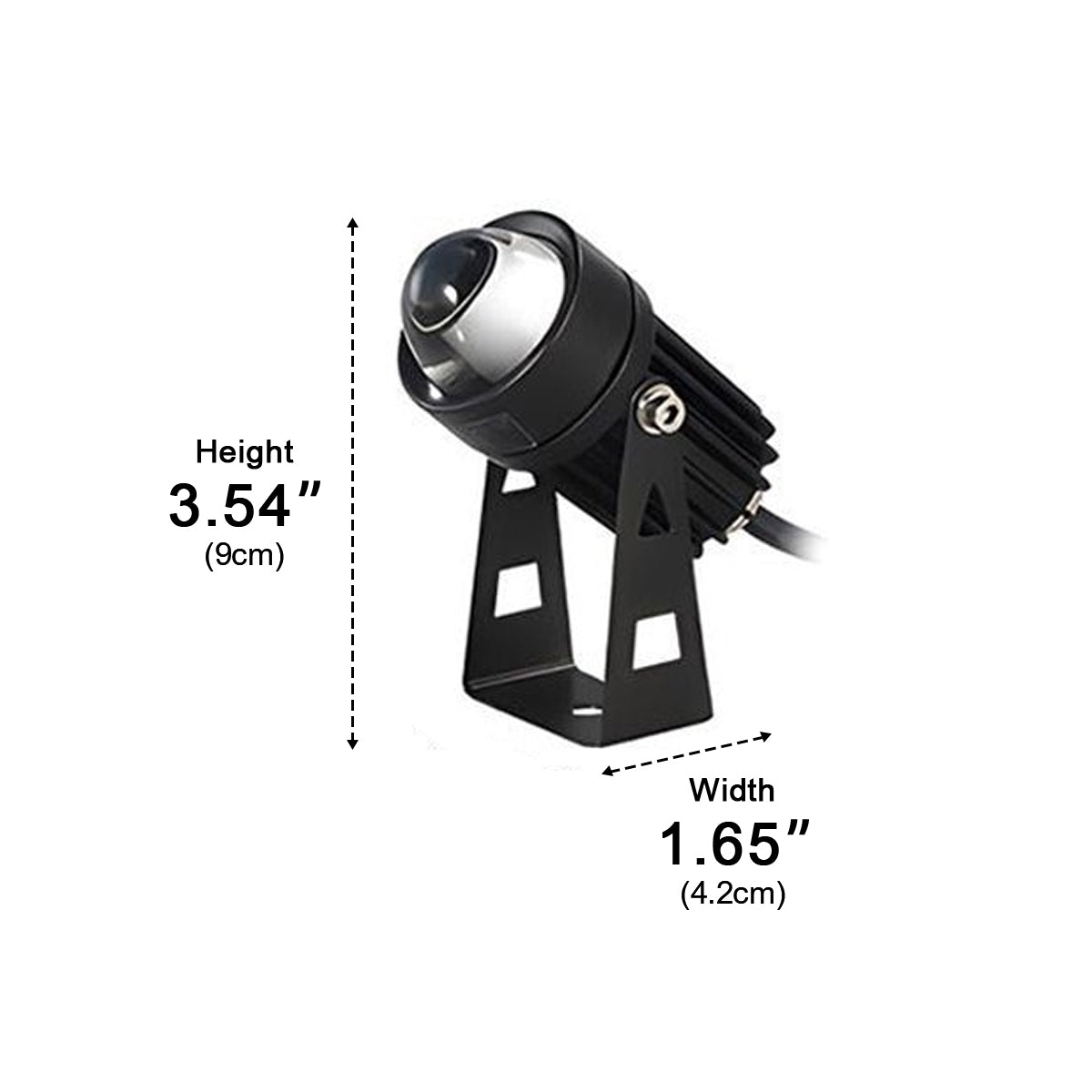 IP67 Waterproof Die-Cast Aluminum LED Spot Light