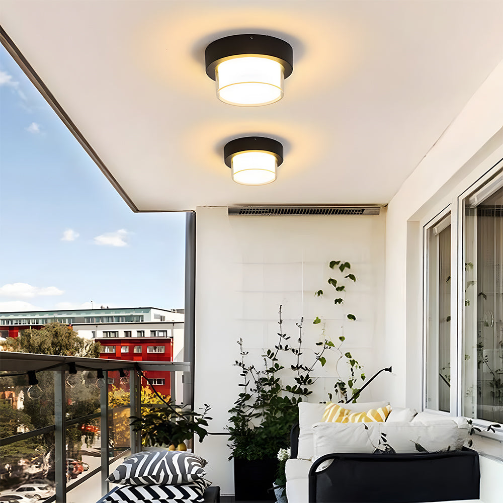 IP68 Waterproof Integrated LED Outdoor Ceiling Light