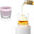 Ice Ball Mold 6cm Slow-Melting Stackable & Easy De-Molding