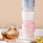 Ice Ball Mold 6cm Slow-Melting Stackable & Easy De-Molding