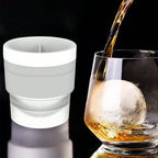 Ice Ball Mold 6cm Slow-Melting Stackable & Easy De-Molding