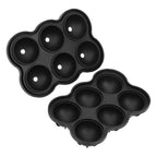 Ice Ball Mold Silicone Slow-Melting Six-Cavity