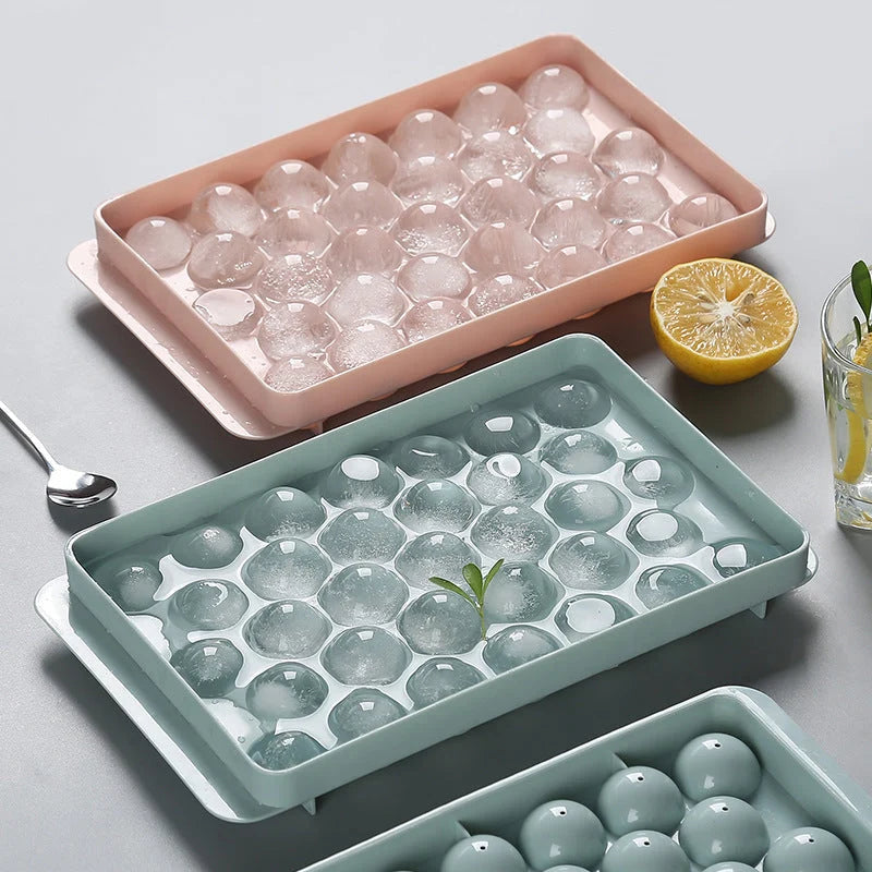 Ice Ball Molds Food-Safe PP Dishwasher-Safe