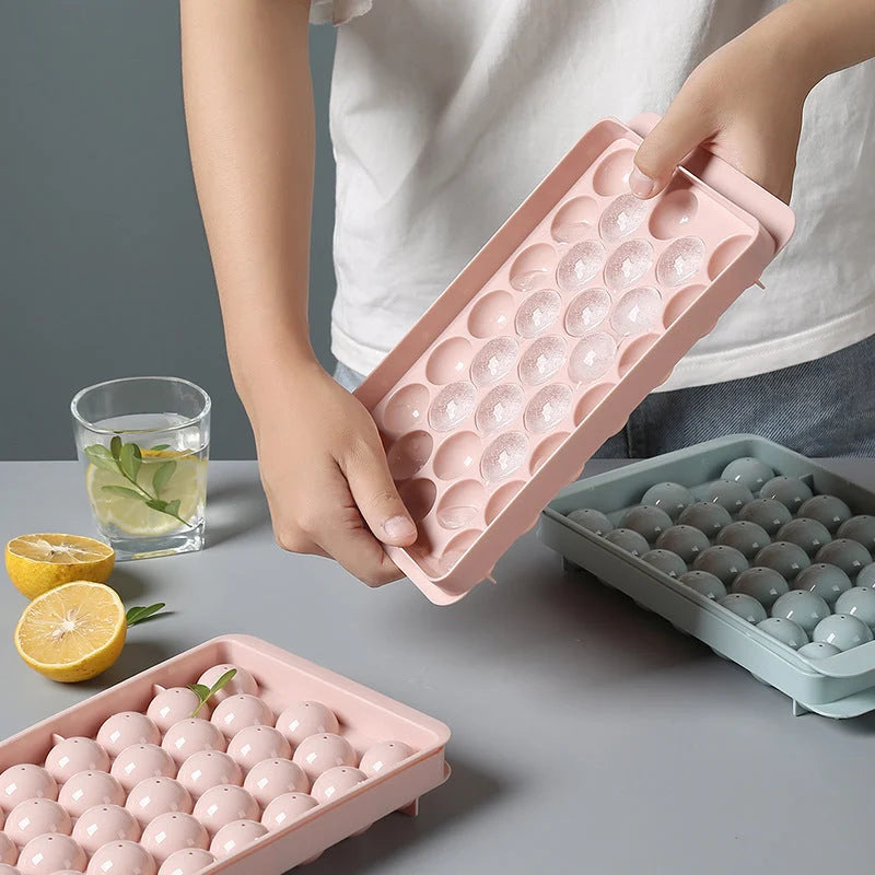 Ice Ball Molds Food-Safe PP Dishwasher-Safe