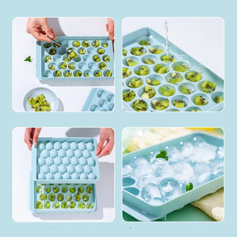 Ice Ball Molds Food-Safe PP Dishwasher-Safe