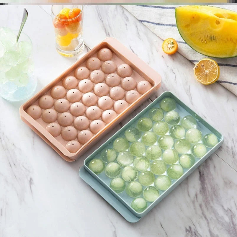 Ice Ball Molds Food-Safe PP Dishwasher-Safe