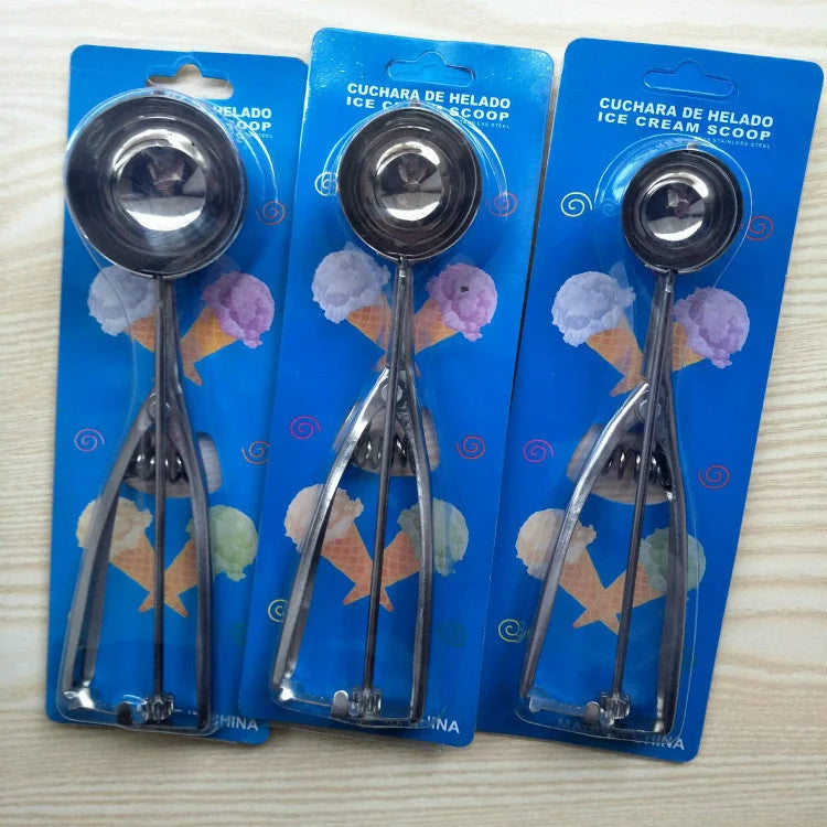 Ice Cream Scoop Stainless Steel Ergonomic Lever Dishwasher Safe