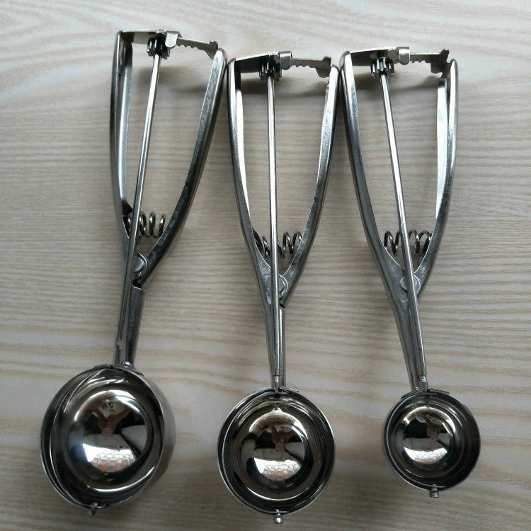 Ice Cream Scoop Stainless Steel Ergonomic Lever Dishwasher Safe