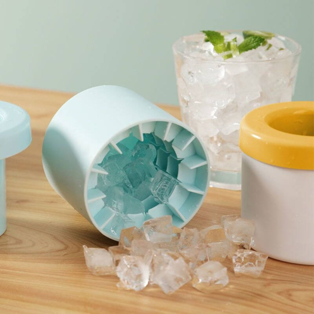 Ice Cube Maker Portable Silicone Freeze & Squeeze