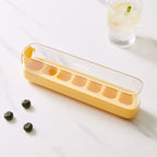 Ice Cube Tray Press-To-Release Food-Grade Silicone Sealed Lid