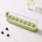 Ice Cube Tray Press-To-Release Food-Grade Silicone Sealed Lid