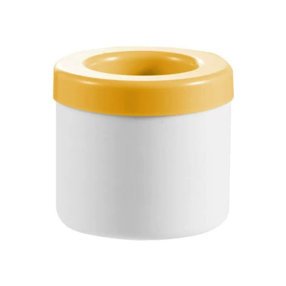 Ice Cube Tray Silicone Lidded Stackable Easy Release